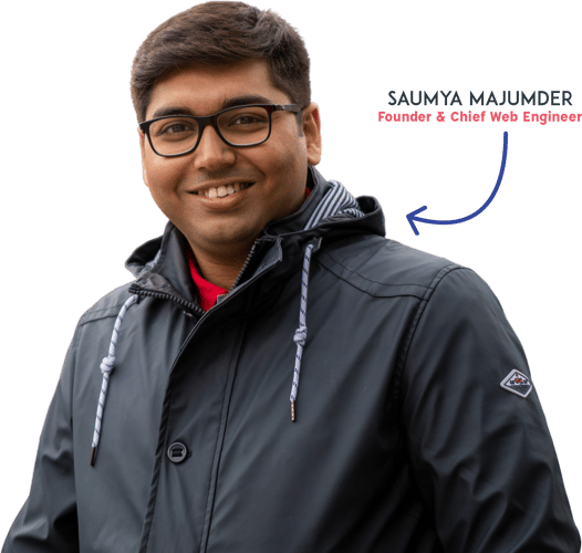 Image of Saumya Majumder, the founder of Acnam